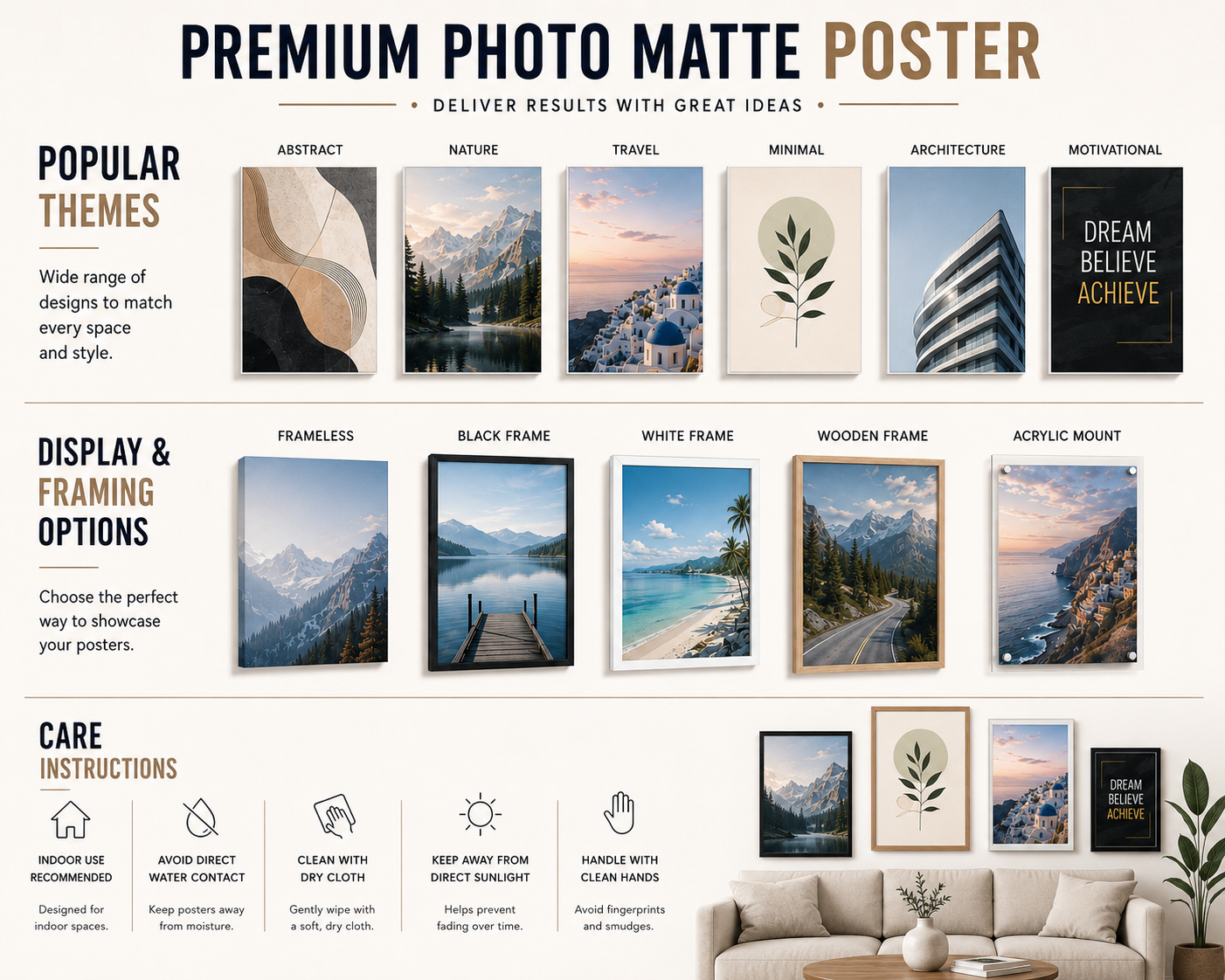 Premium Photo Matte Poster