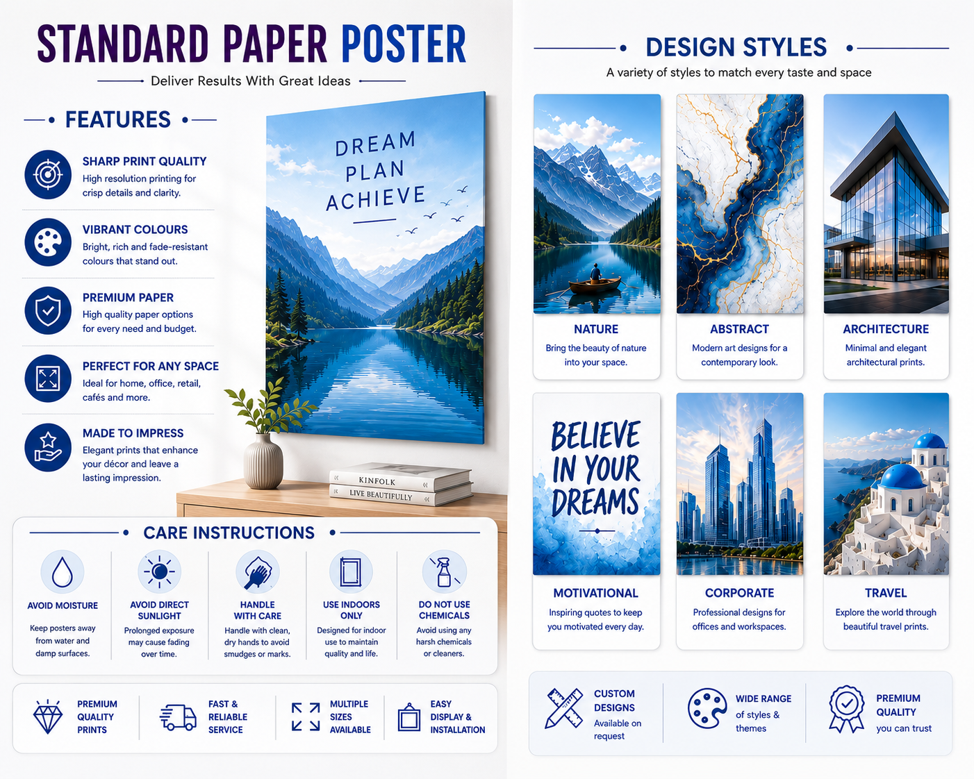 Standard Paper Poster