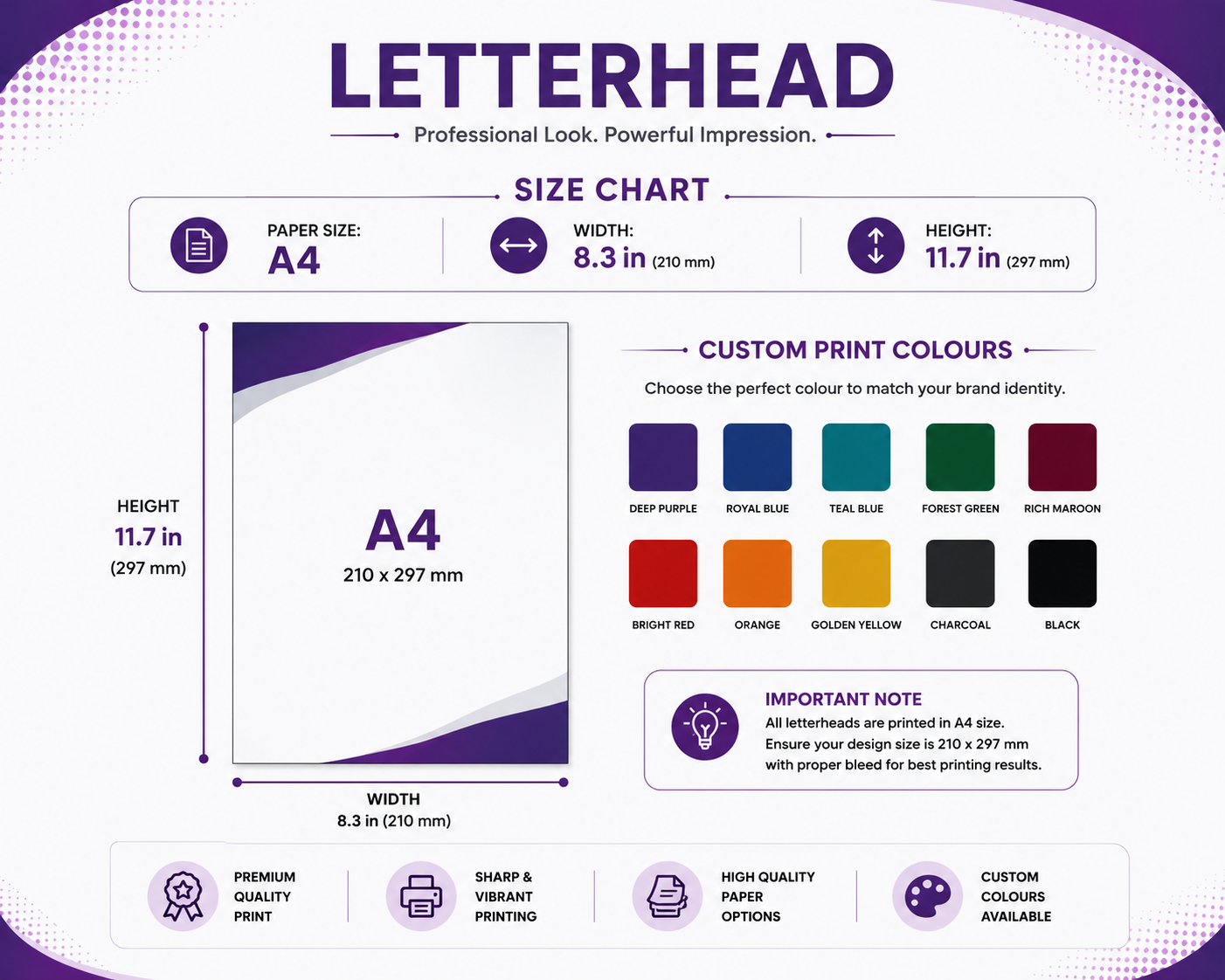 Custom Letterhead
