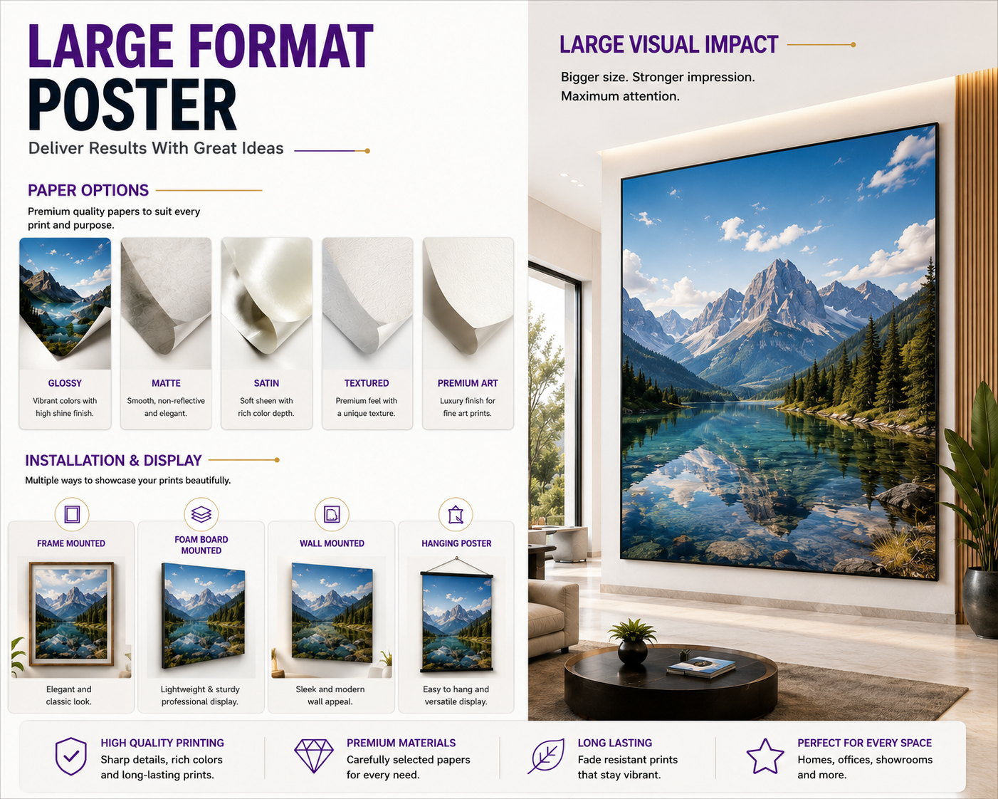 Large Format Poster