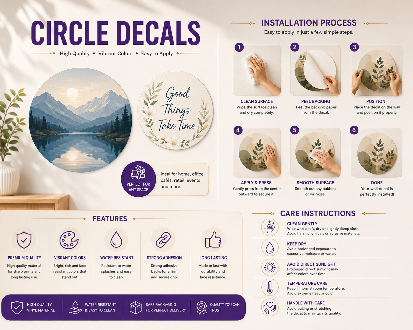 Circle Decals