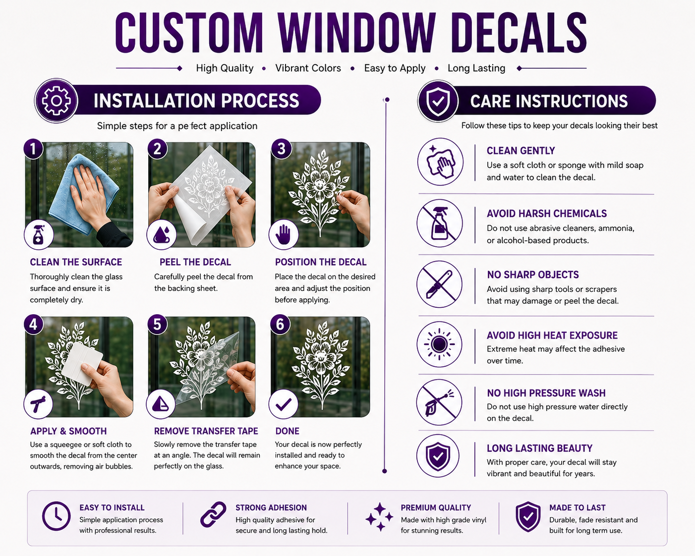 Custom Window Decals