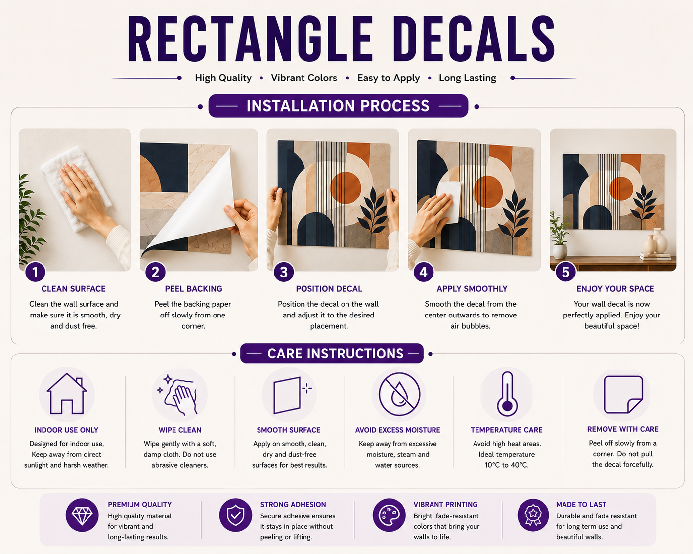 Rectangle Decals
