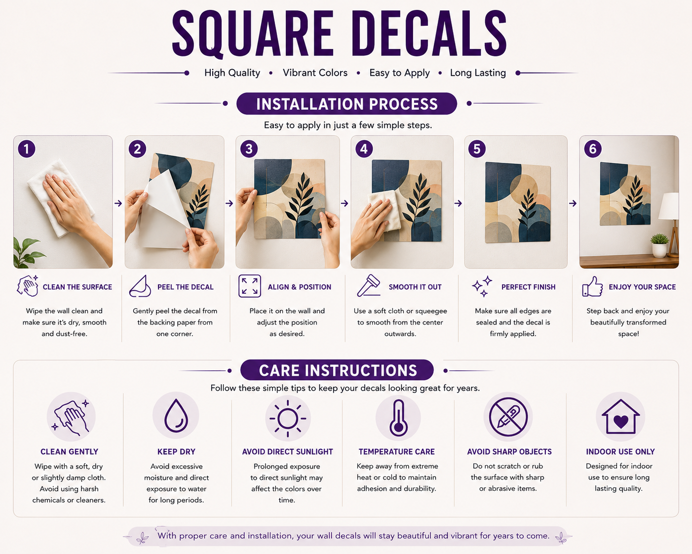 Square Decals