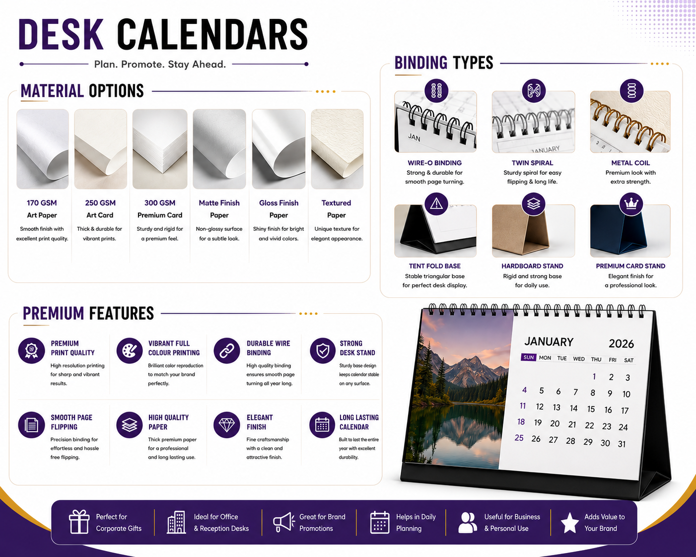 Desk Calendars