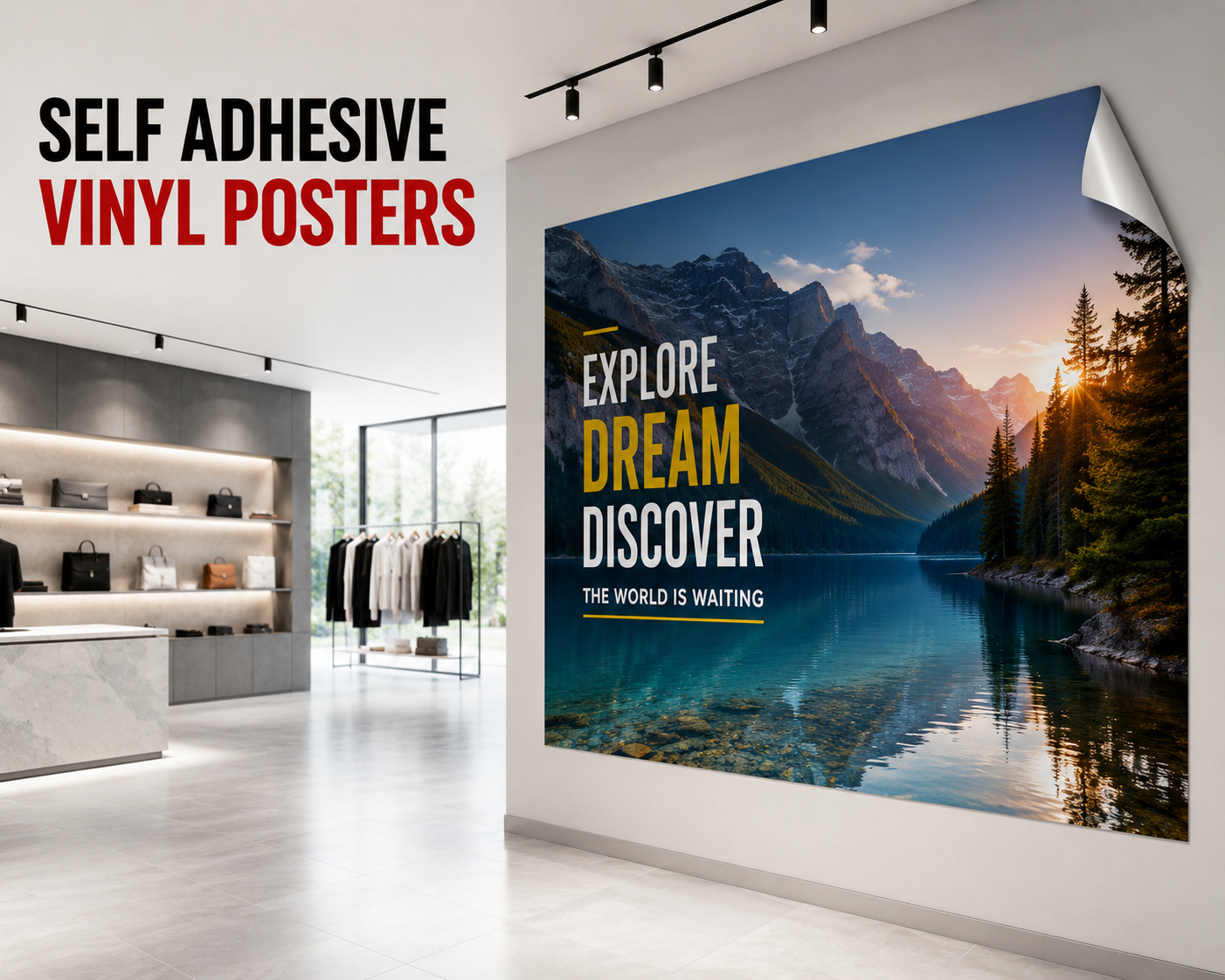 Self Adhesive Vinyl Posters