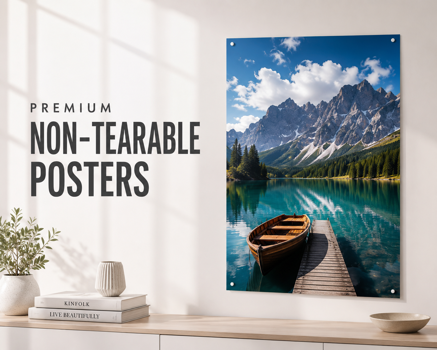 Non-Tearable Posters