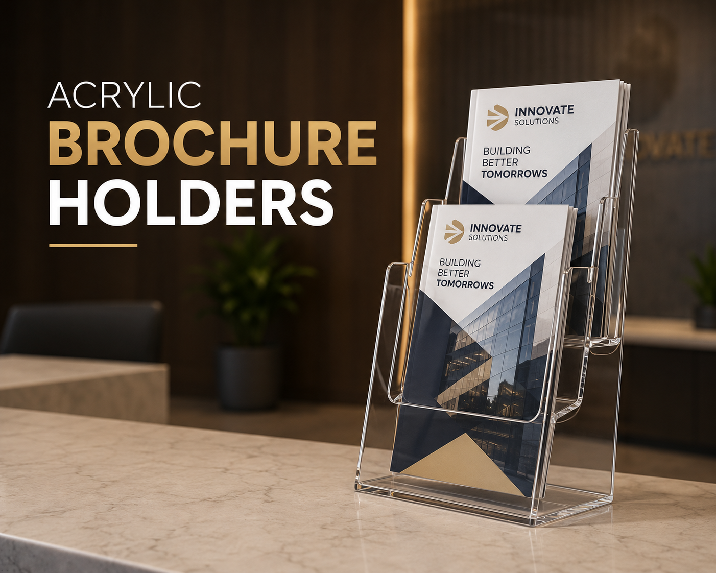 Acrylic Brochure Holders