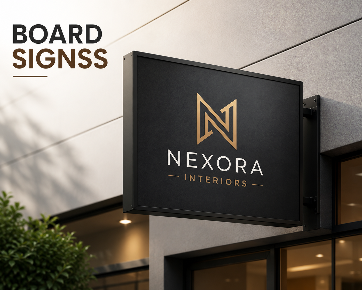 Signs board
