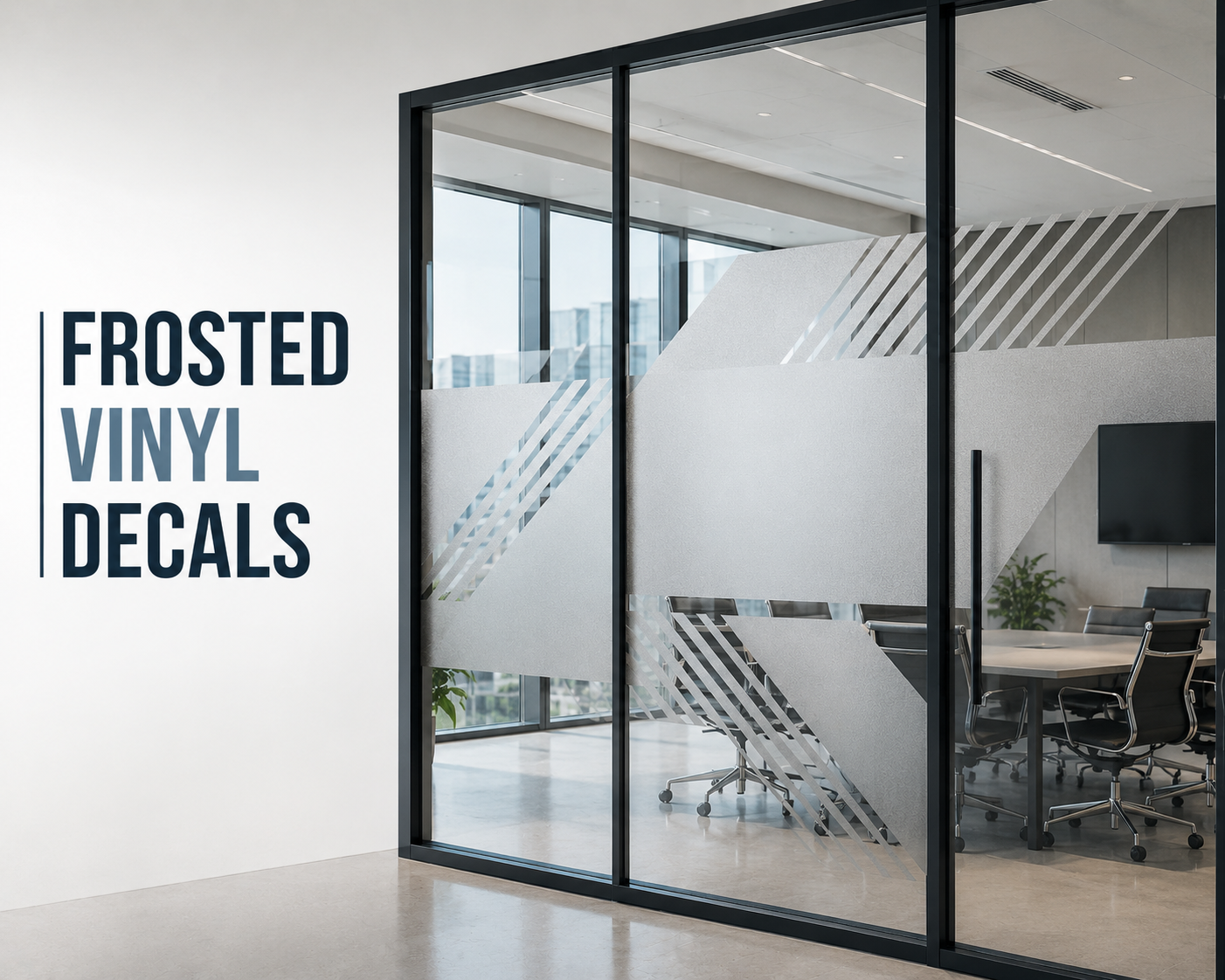 Frosted Vinyl decals