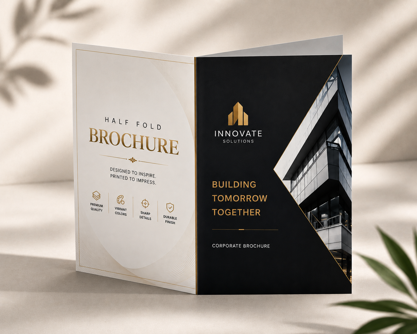 Half Fold Brochure
