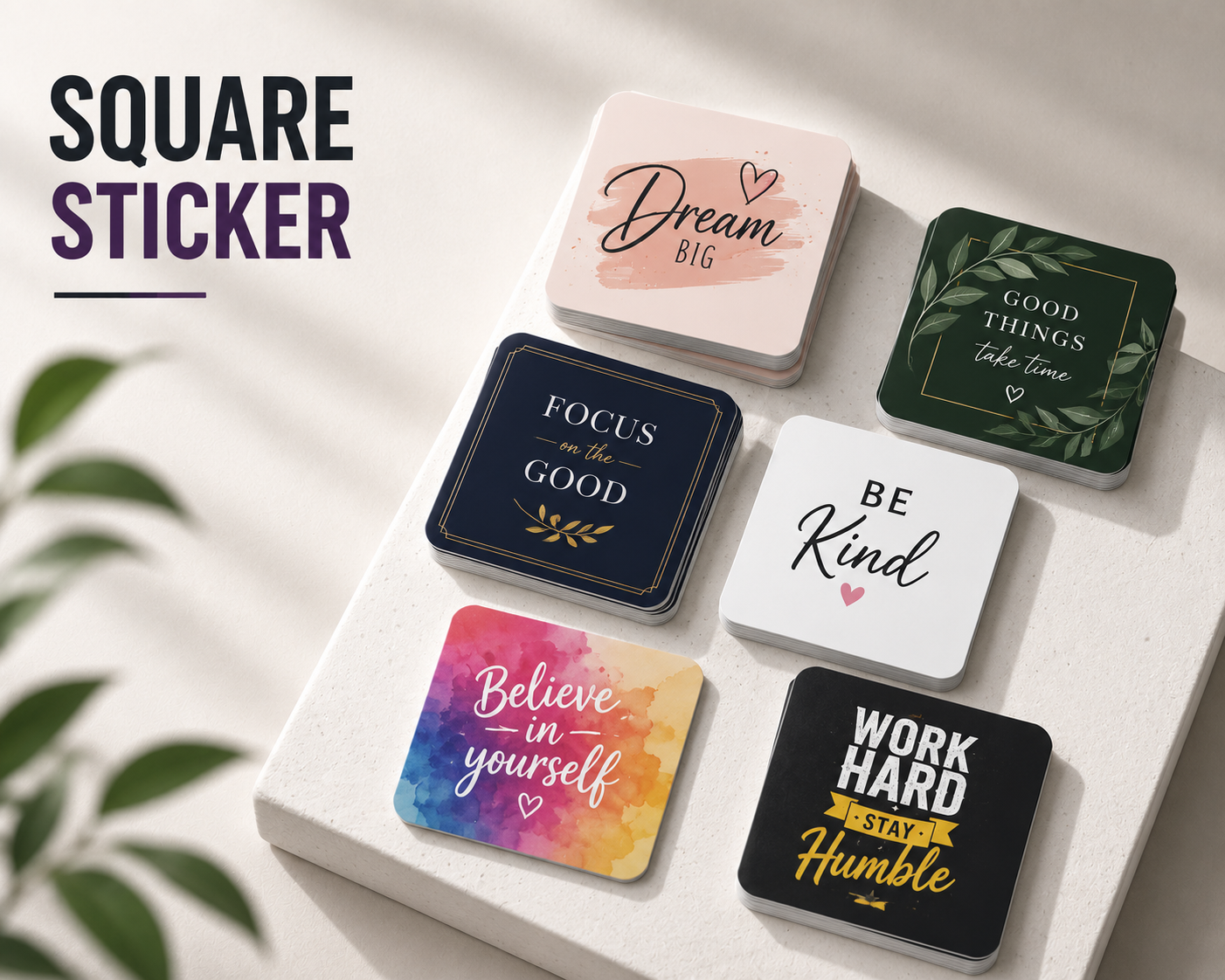 Square Stickers