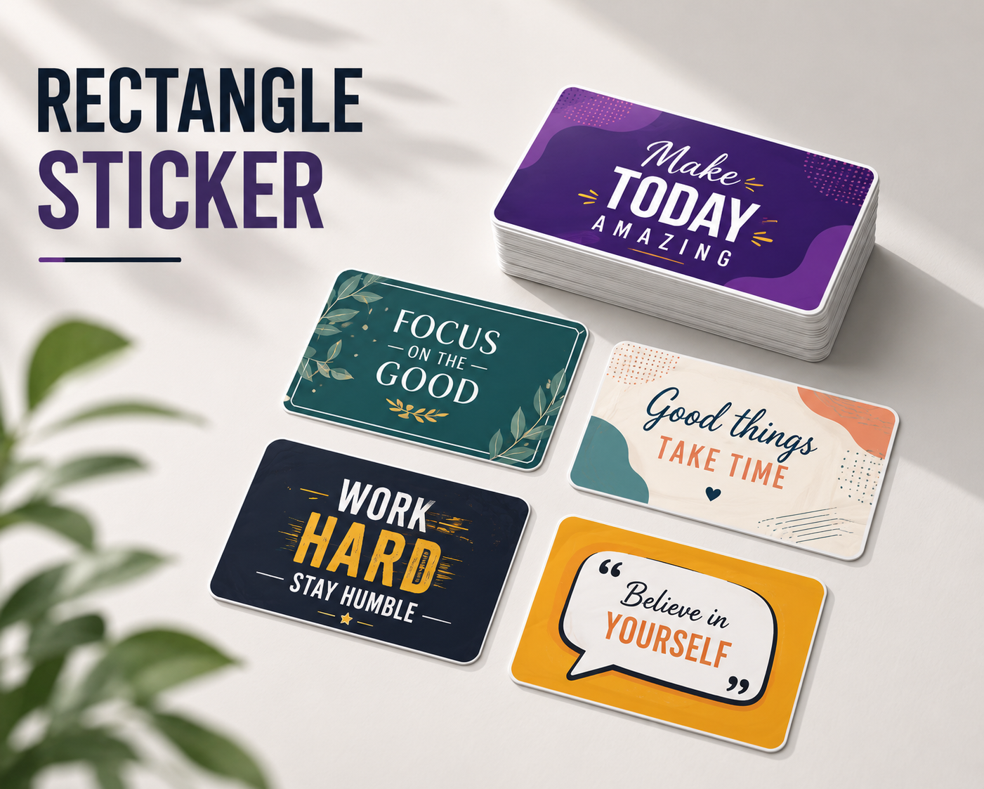 Rectangle Stickers