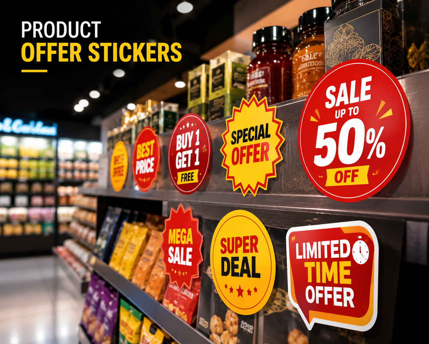Product Offer Stickers