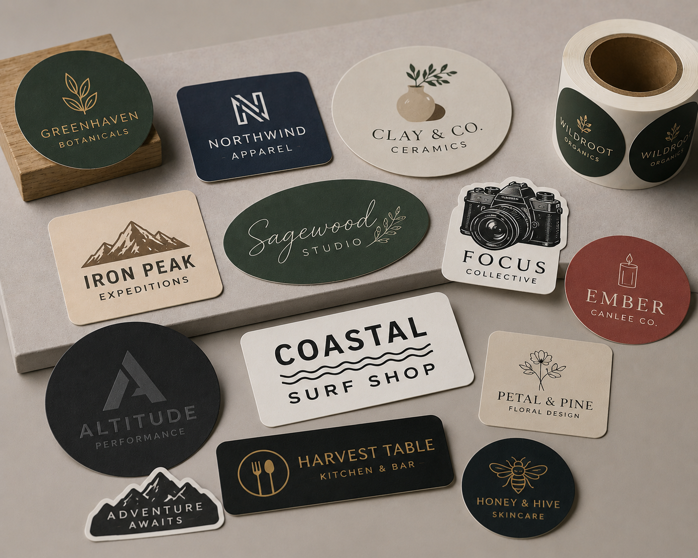 Matte Finish Stickers