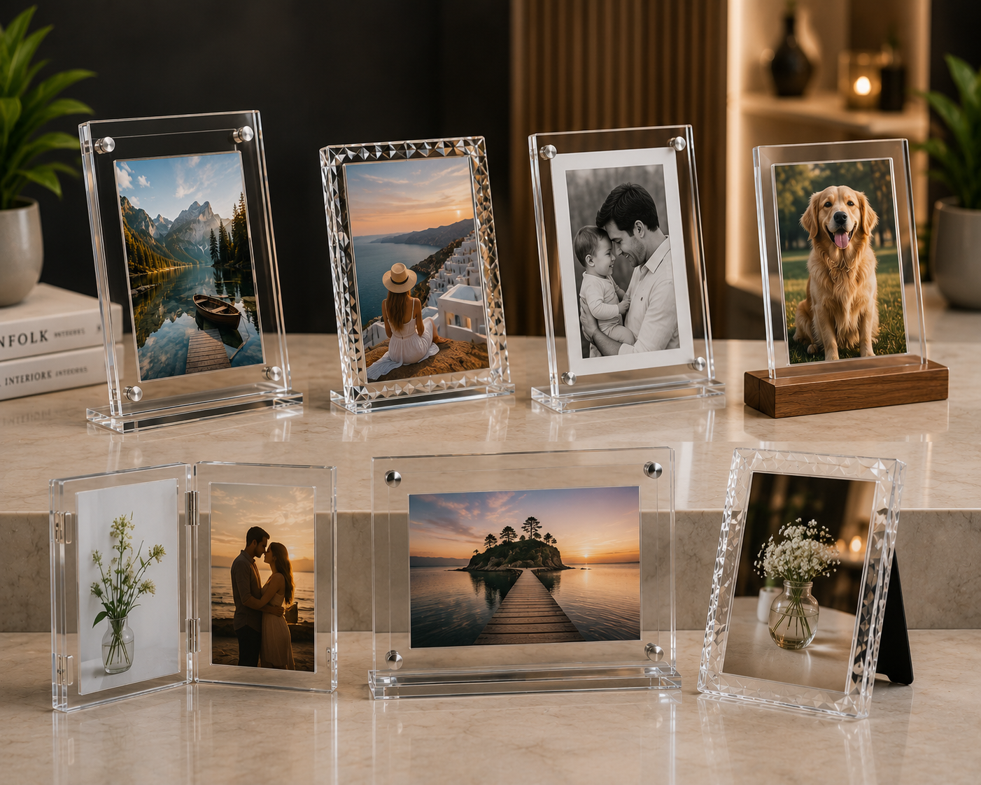 Acrylic Photo Frames