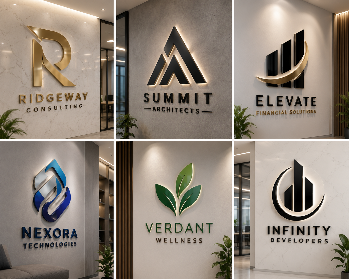 Acrylic Wall Logo