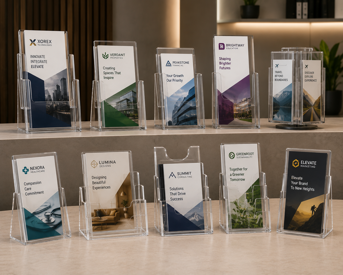 Acrylic Brochure Holders