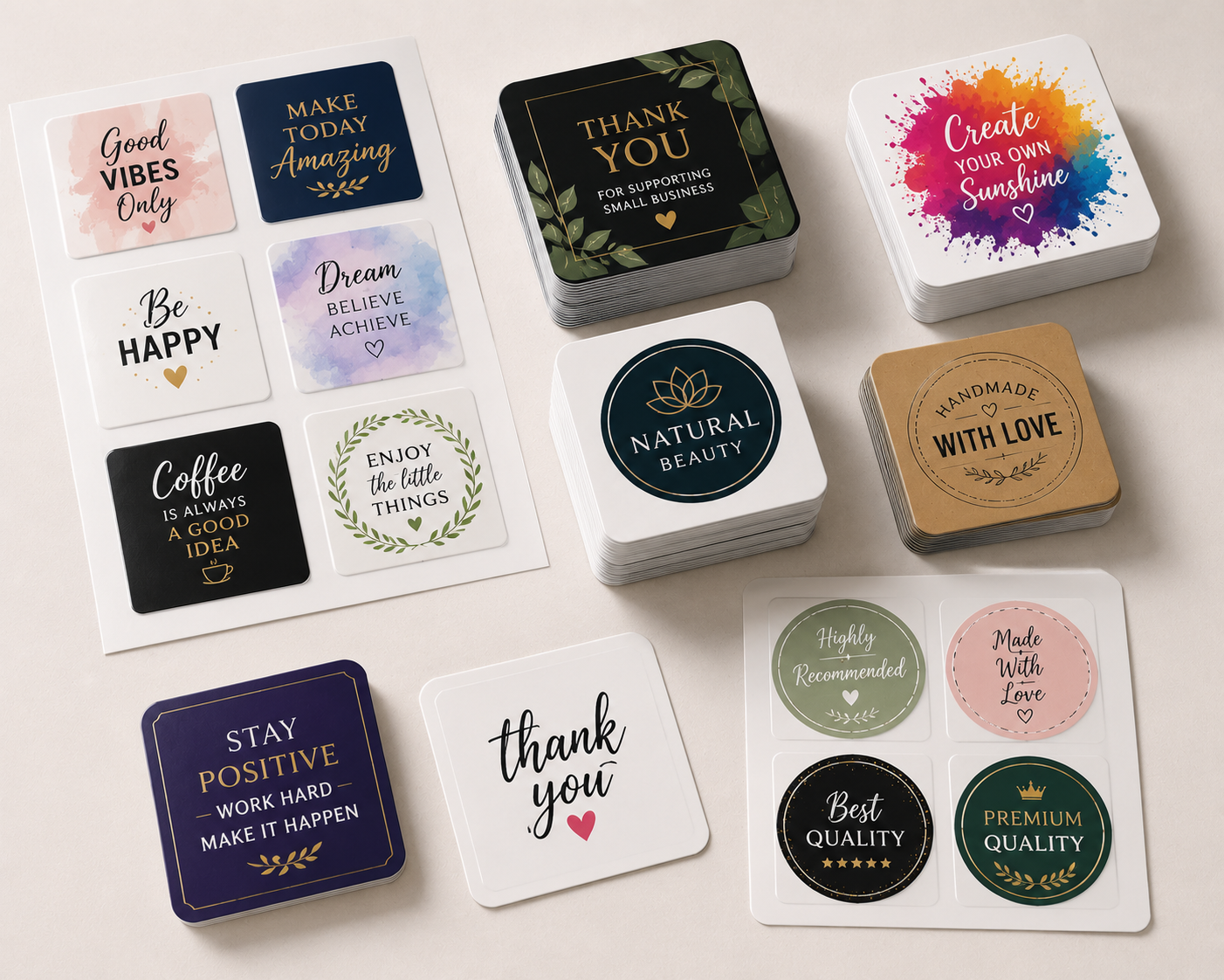 Square Stickers