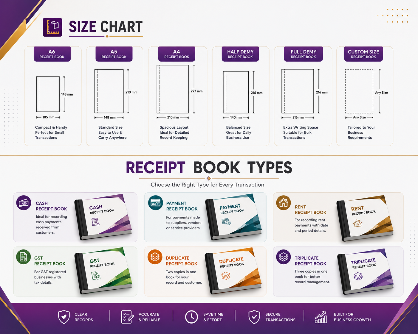 Receipt Book