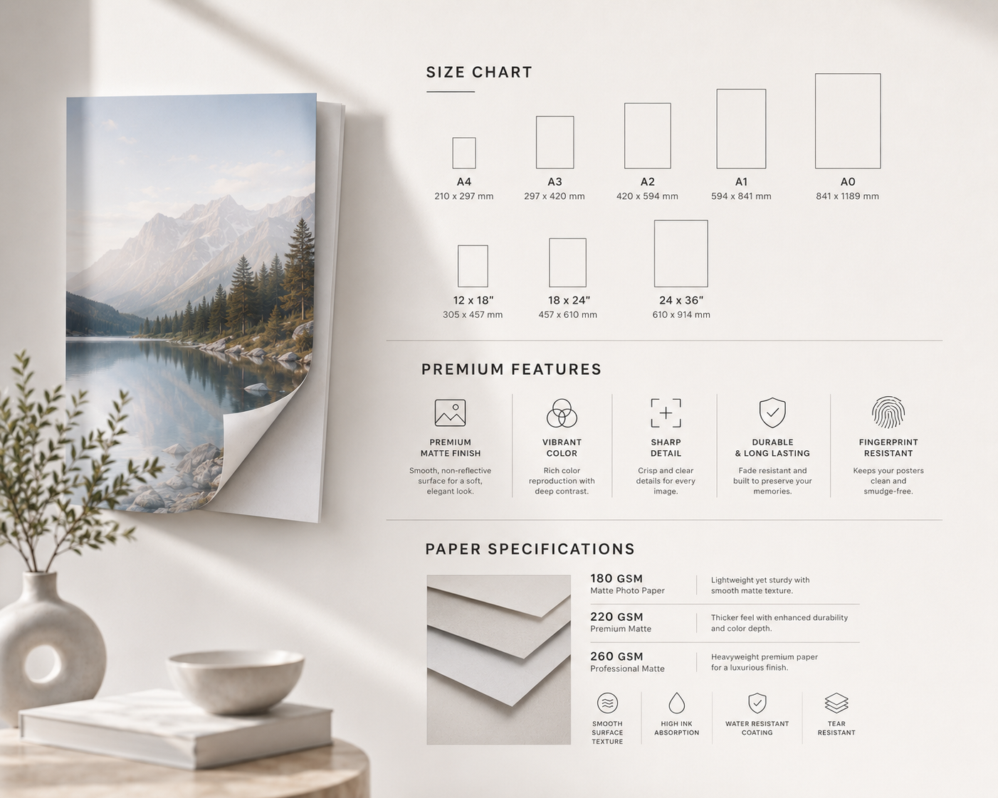Premium Photo Matte Poster