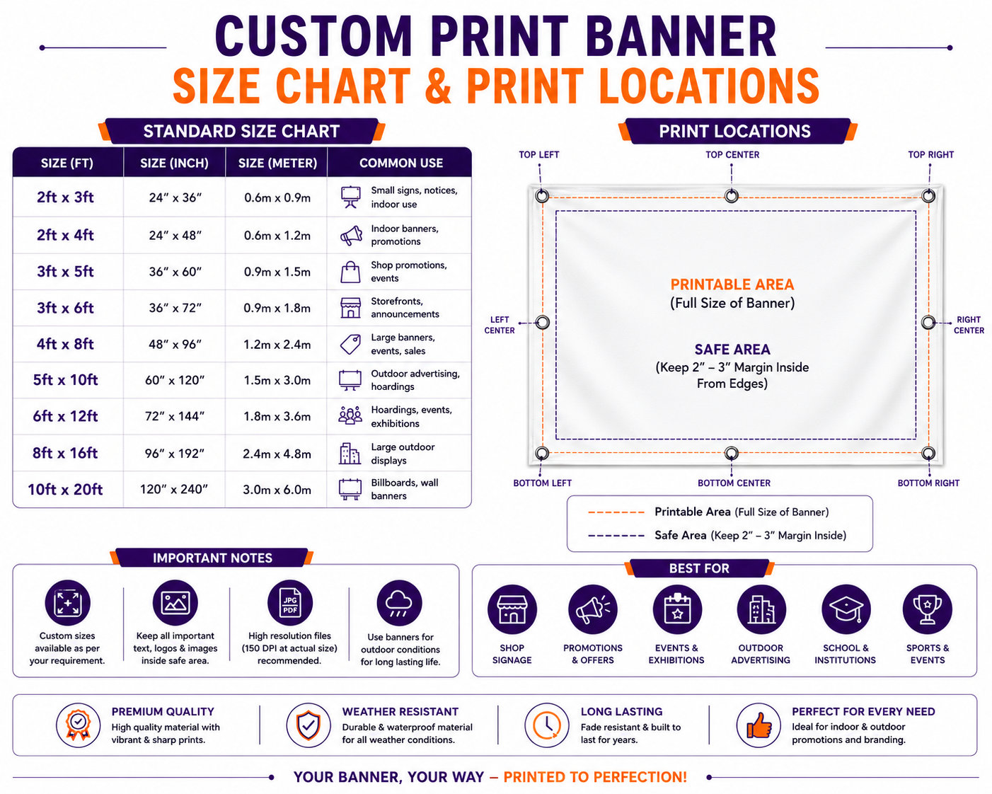 Custom Printed Banner