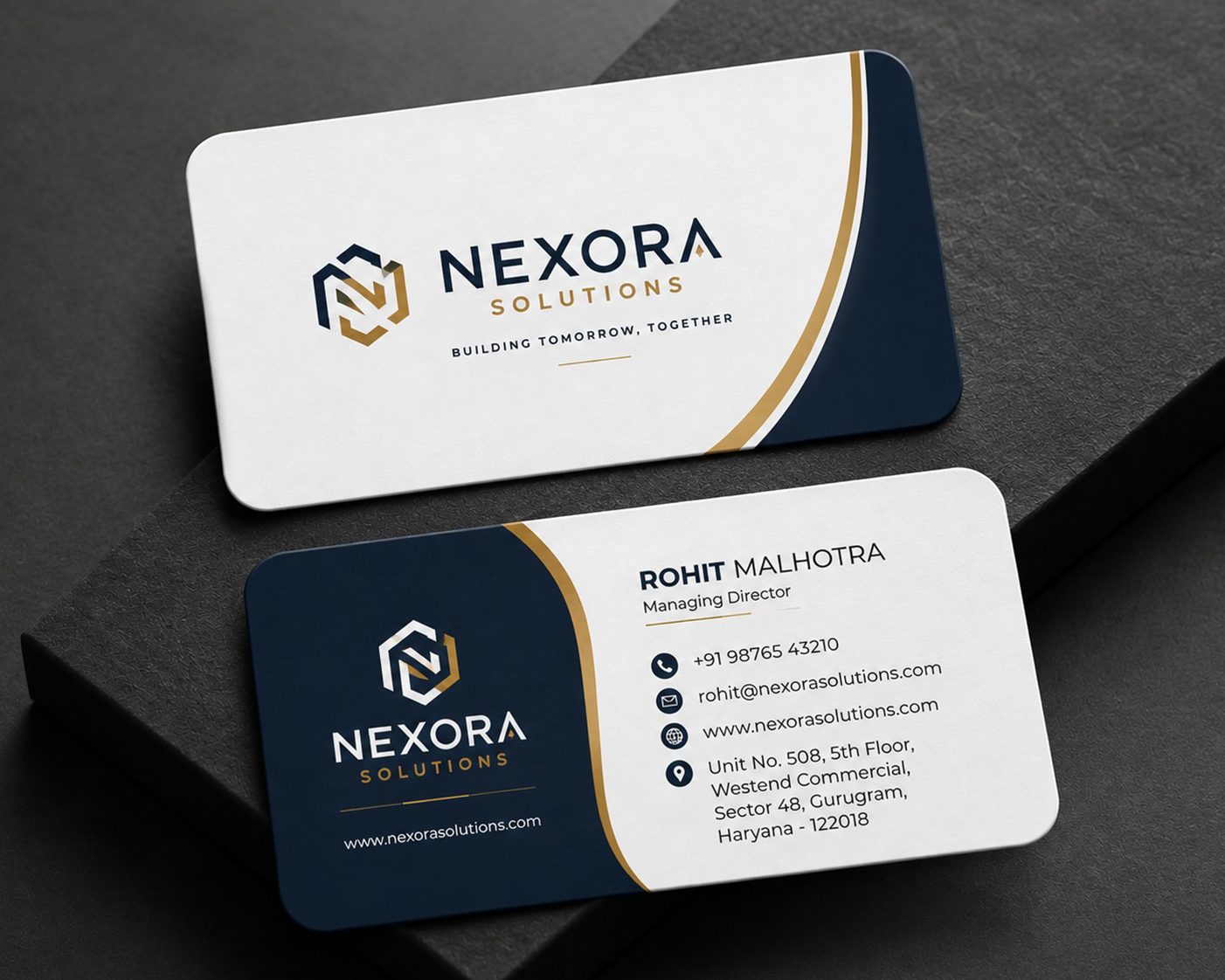 Rectangle Rounded Cards