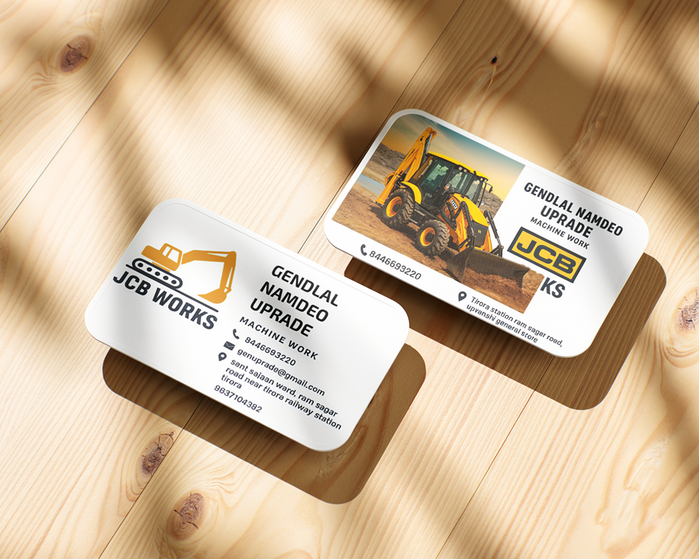 Rectangle Rounded Cards