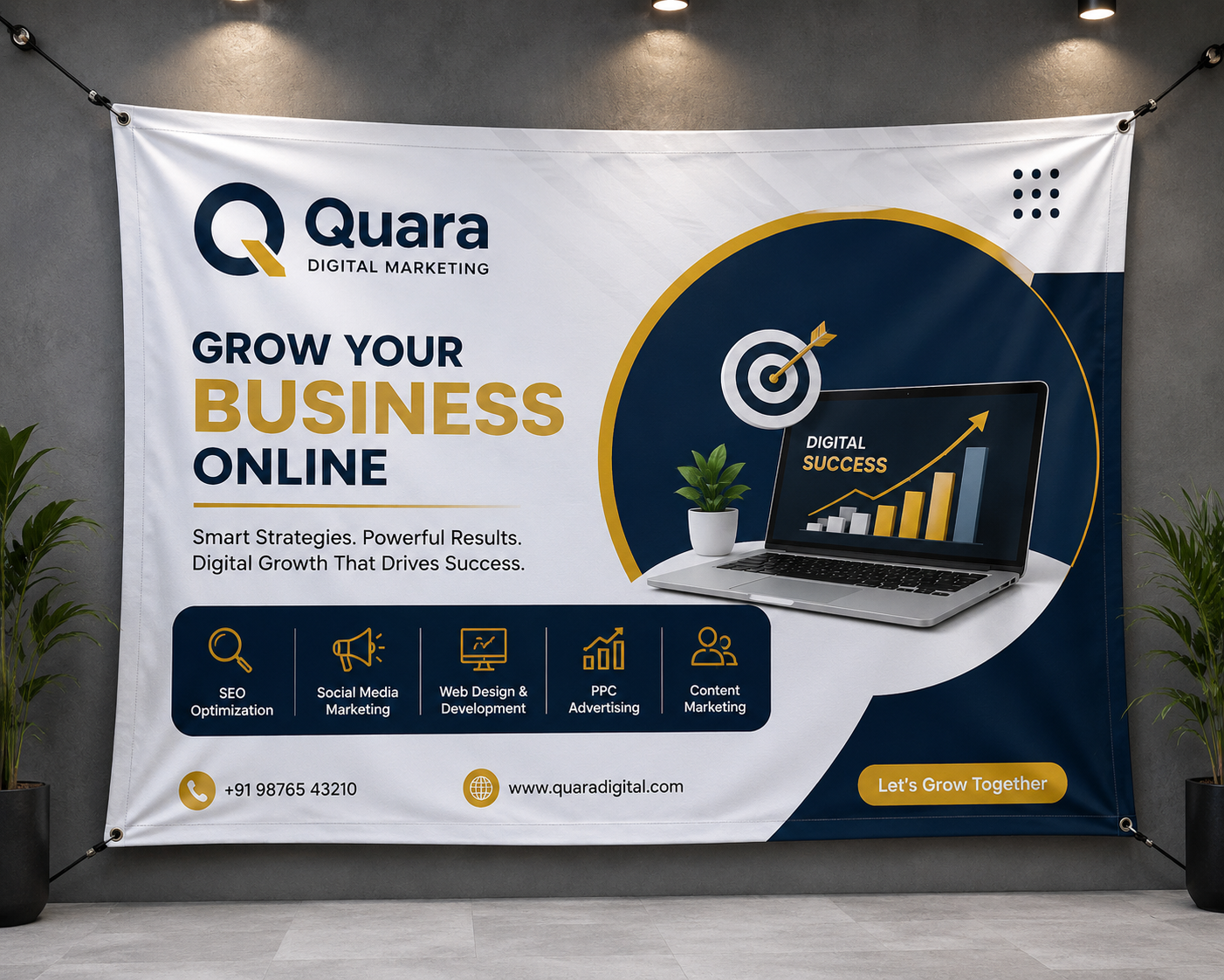 Custom Fabric Banner