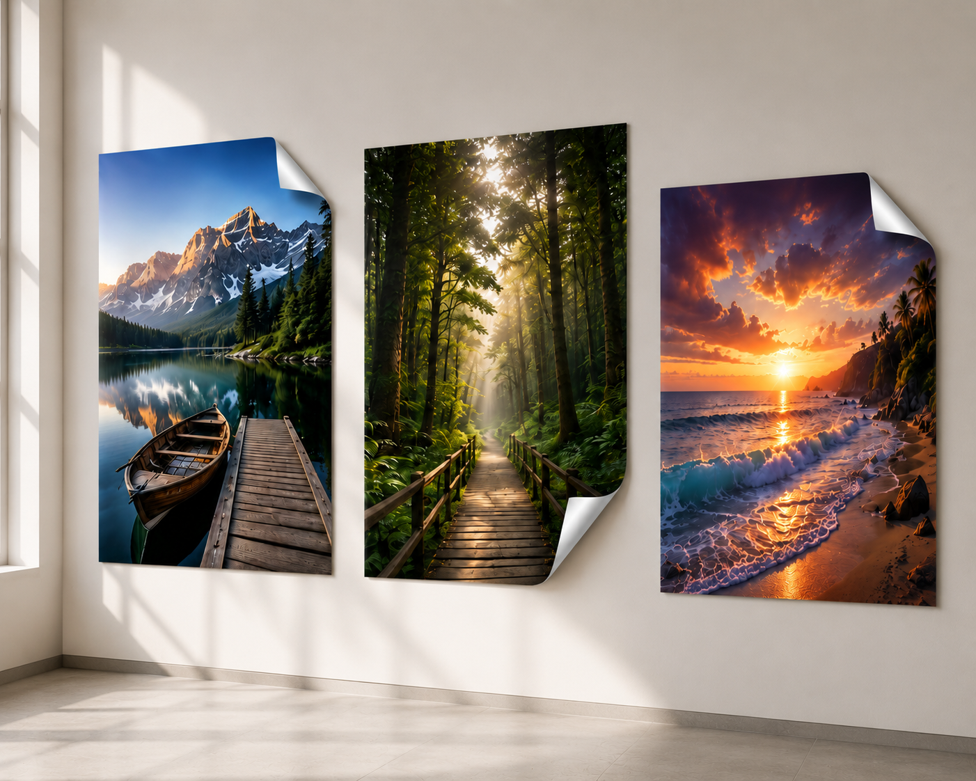Self Adhesive Vinyl Posters