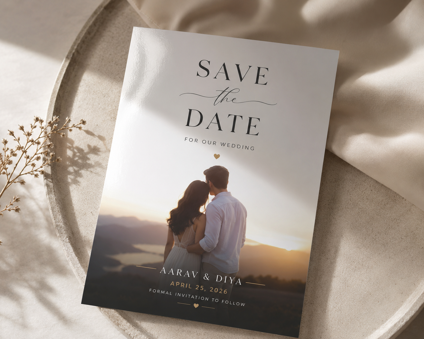 Save The Date Card