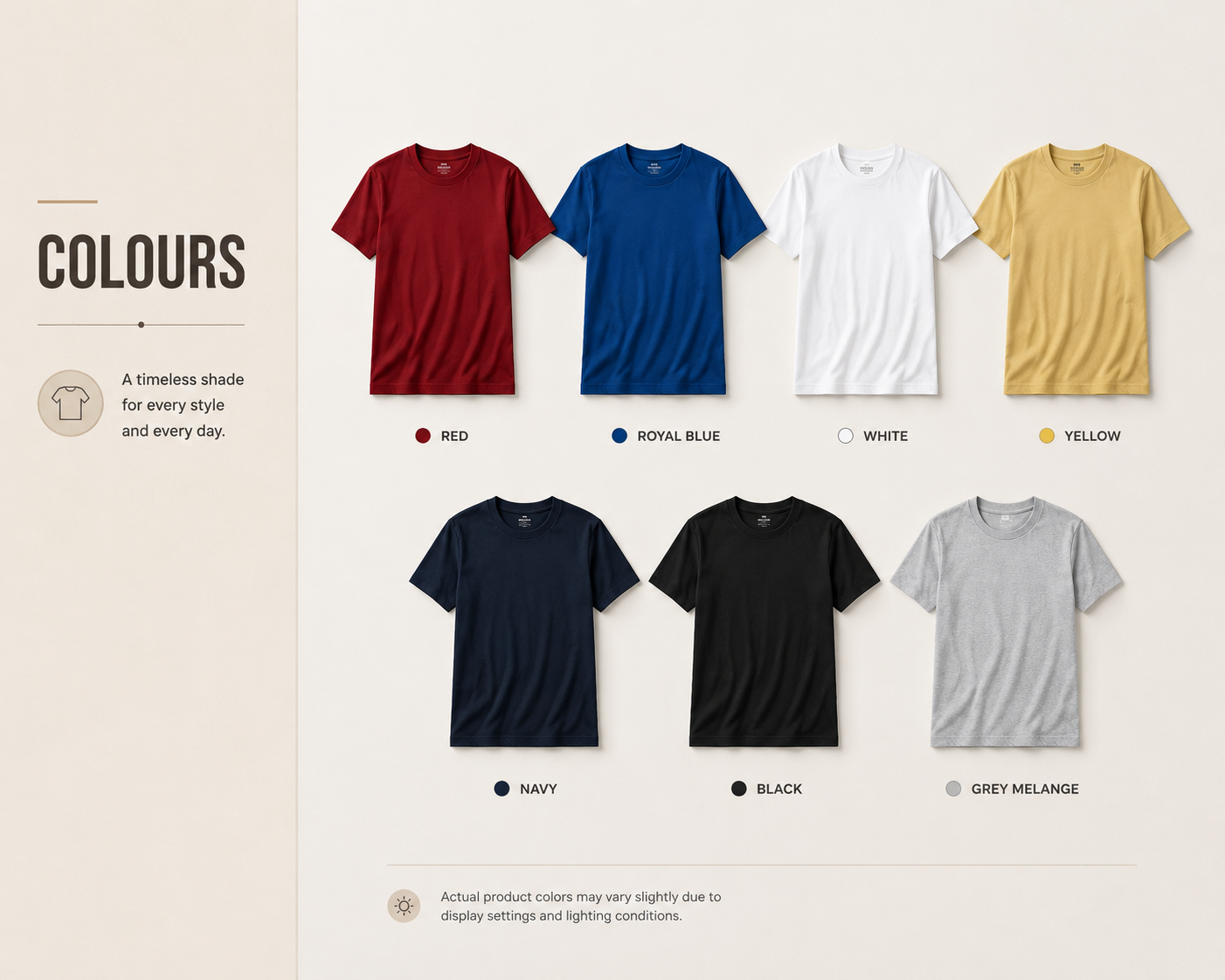 Classic Cotton T-Shirts