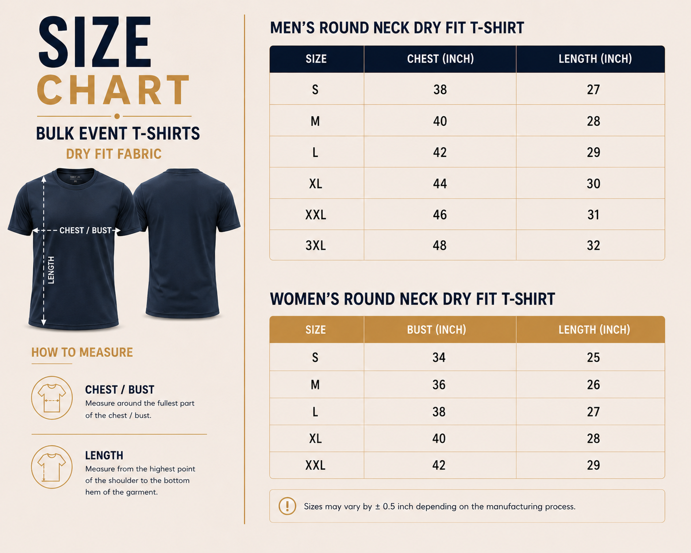 Bulk Event T-Shirts